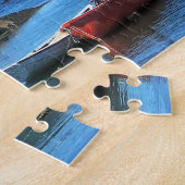 ペギーズコーブノバスコシア。 ジグソーパズル (側面)