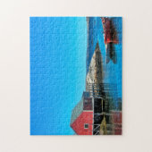 ペギーズコーブノバスコシア。 ジグソーパズル (縦)