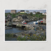 ペギーズコーブハリファックスノバスコシアカナダ ポストカード (正面)