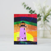 ペギーズコーブライトハウスルートノバスコシア ポストカード (スタンド正面)