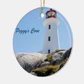 ペギーズコーブライトハウス（カラー） セラミックオーナメント (左)