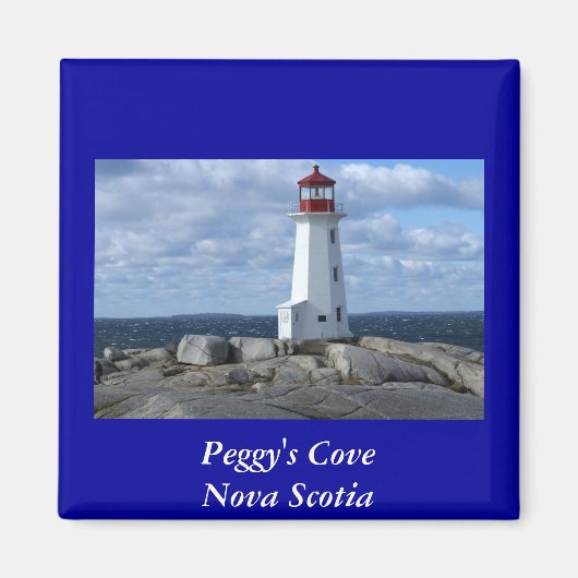 ペギーズコーブライトハウス マグネット (正面)