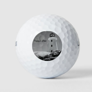 ペギーズコーブライトハウス(B&W) ゴルフボール