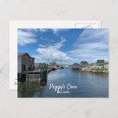 ペギーズコーブ魚釣りビレッジハガキ ポストカード (正面/裏面)