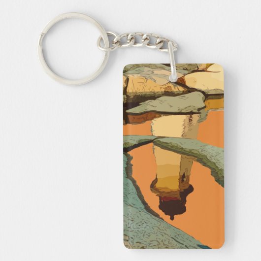 ペギーズコーブ キーホルダー (正面)