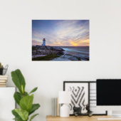 ペギーズコーブ |ノバスコシア ポスター (ホームオフィス)