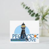 ペギーズコーブ ノバスコシア ポストカード (スタンド正面)