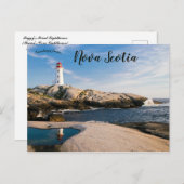 ペギーズポイントライトハウスノバスコシア ポストカード (正面/裏面)