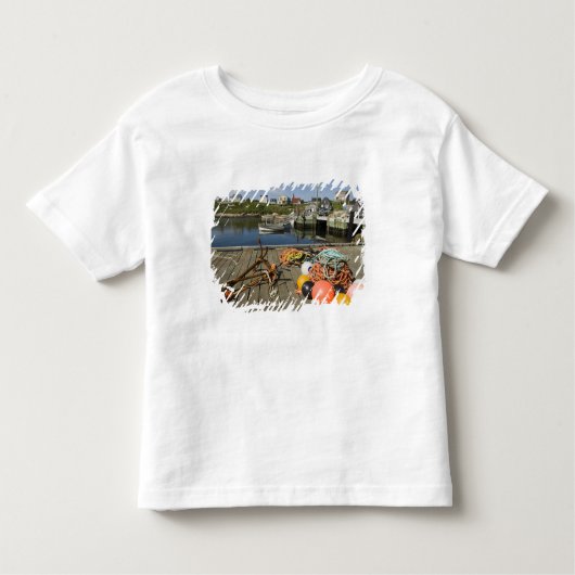 ペギーズ·コーブ,ノヴァスコシア,カナダ2 トドラーTシャツ (正面)
