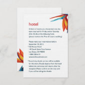 ペギーホテル3.5x5リネン エンクロージャーカード (正面/裏面)