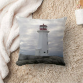 "ペギー入江ノバスコシア""灯台ルート" クッション (ブランケット)