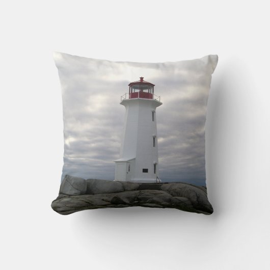 "ペギー入江ノバスコシア""灯台ルート" クッション (正面)