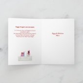 ペギー・ペンギンの初めてのクリスマスカード カード (内部)