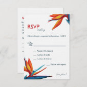 ペギーRSVP 3.5x5リネン 出欠カード (正面/裏面)