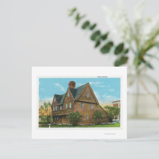 ペクットハウスの外観 ポストカード (スタンド正面)