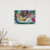 ペクッド・ヘルマン・メルヴィルの航海のコビーディック ポスター (キッチン)