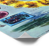 ペクッド・ヘルマン・メルヴィルの航海のコビーディック ポスター (角)