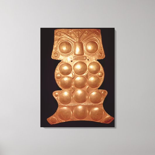 ペクトラルはシヌ川で発見された，コロンビア以前(g キャンバスプリント (正面)