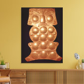 ペクトラルはシヌ川で発見された，コロンビア以前(g キャンバスプリント (インサイチュ (リビング))