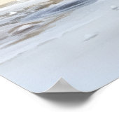 ペクトラルサンドパイパーバードアートプリントポスター ポスター (角)