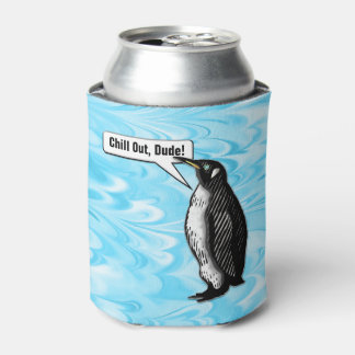 ペクールンギンパーソナライズされたトーク 缶クーラー