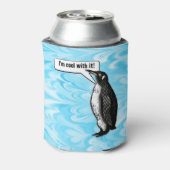 ペクールンギンパーソナライズされたトーク 缶クーラー (缶裏面)