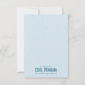 ペクールン祝ギンの子供の誕生日 サンキューカード (裏面)