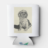 ペクールン&インクコッカースパニエル犬 缶クーラー (裏面)