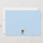 ペグレッグフロッグパイレーツオパロット誕生日招待状 招待状 (裏面)