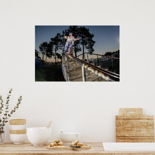 ペグ挽き ポスター (キッチン)