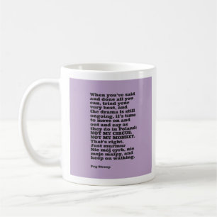 ペグ·ストリープの「私のサーカスではなく私のサル」MUG コーヒーマグカップ