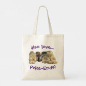 ペケエンドを含むペキンエコバッグ! トートバッグ (裏面)