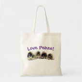 ペケエンドを含むペキンエコバッグ! トートバッグ (正面)