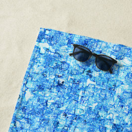 ペケノスentalhes em desenho como a caneta ビーチタオル