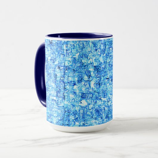 ペケノスentalhes em desenho como a caneta マグカップ (正面左)