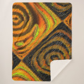 ペケノモザイコアマレラド横変形 シェルパブランケット (正面)