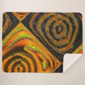 ペケノモザイコアマレラド横変形 シェルパブランケット (正面(横))