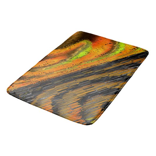 ペケノモザイコアマレラド横変形 バスマット (アングル)