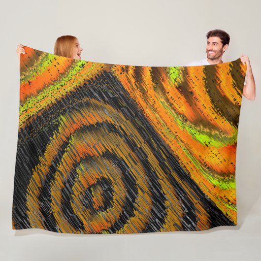 ペケノモザイコアマレラド横変形 フリースブランケット (インサイチュ)