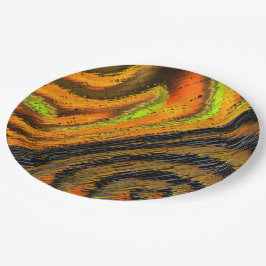 ペケノモザイコアマレラド横変形 ペーパープレート