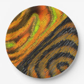 ペケノモザイコアマレラド横変形 ペーパープレート (正面)