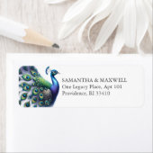 ペコウの返送先住所 ラベル (インサイチュ)