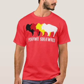 ペコウィショーニー先住民アメリカインディアン Tシャツ