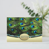 ペコウエディングの返信ハガキ ウェディングカード 出欠カード (スタンド正面)