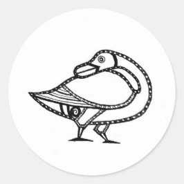 ペコガチョウ ラウンドシール