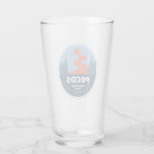 ペコスワイルドアンドシーニックリバーニューメキシコ タンブラーグラス (裏面)