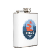 ペコスワイルドアンドシーニックリバーニューメキシコ フラスク (右)