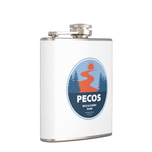 ペコスワイルドアンドシーニックリバーニューメキシコ フラスク (右)