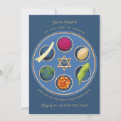 ペサックセダープレートハッピーパスーバーディナー 招待状 (正面)