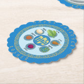 ペサックセデルコーシェールパスゾ違うーバー食品 ペーパーコースター (アングル)